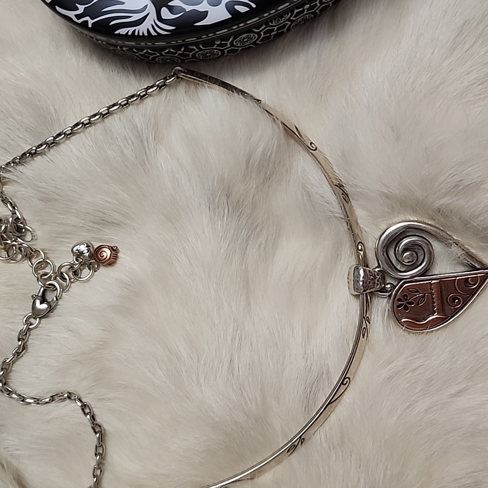 Brighton Pablos Passion Silver And Copper Necklace